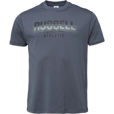 Russell Athletic T-SHIRT Tmavě šedá Černá Šedá
