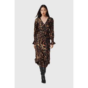 AllSaints Рокля с коприна (W102DD)