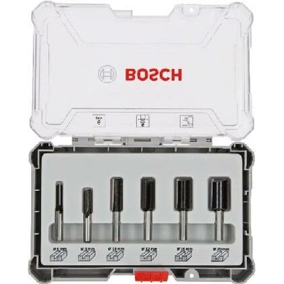 Sada drážkovacích fréz, stopka 6 mm, 6 kusov Bosch Professional NEW-22331