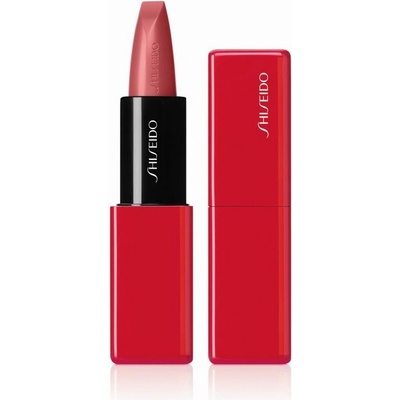 Shiseido Makeup Technosatin gel lipstick saténový rúž 408 Voltage Rose 4 g