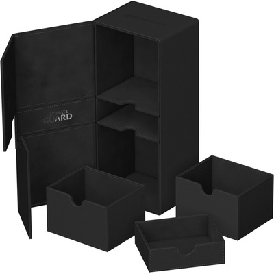 Ultimate Guard Twin Flip`n`Tray 266+ Xenoskin Black