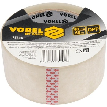 Vorel Páska baliaca PP priehľadná 48 mm x 66 m