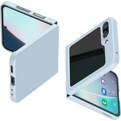 Spigen Тънък Калъф за Samsung Z Flip 5, Spigen AirSkin Case, Син (ACS06233)