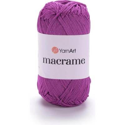 Yarn Art příze Macrame M161 růžově fialová
