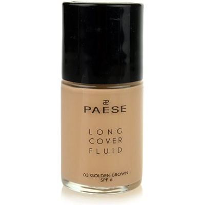 Paese Long Cover Fluid tekutý make-up 03 Golden Brown SPF 6 30 ml
