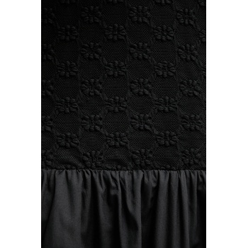 Bardot Рокля Bardot в черно среднодълга разкроена 59988DB (59988DB)