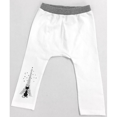 Atticat dívčí legíny Eifell biela