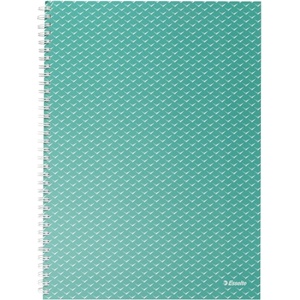 Esselte Colour "Breeze", тетрадка със спирала, A4, карирана, зелена (628477)