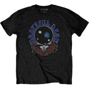 The Grateful Dead Space Your Face & Logo Black M Риза (GRATETS04MB02)
