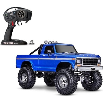 Traxxas RC auto TRX-4 Ford F-150 Ranger XLT TQi RTR modrý 020334169204 1:10