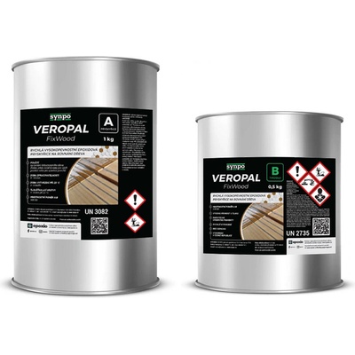 Synpo Veropal Fixwood epoxidová pryskyřice 1,5 kg – Zbozi.Blesk.cz