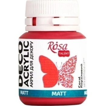 Rosa Talent АКРИЛНА боя Coral (32) Mat 20 ml 1 бр (20032)