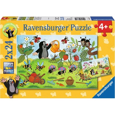 Ravensburger Krteček na zahrádce 2 x 24 dielov