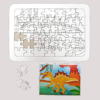 Пъзел за оцветяване, Спинозавър