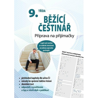 Běžící češtinář - příprava na přijímačky, 9. třída