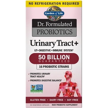 Image 1 of Garden of Life Dr. Formulated Probiotics Urinary Tract+, 60 Veg Capsules