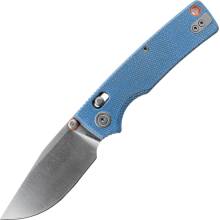 Vosteed Porcupine ModSwap 154CM Satin+Blue Micarta A3105