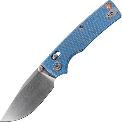 Vosteed Porcupine ModSwap 154CM Satin+Blue Micarta A3105