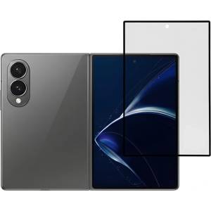 Стъклен протектор PRIVACY за Samsung Galaxy Z Fold8 - външен екран, черен