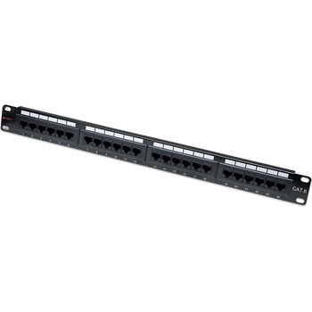 TECHLY I-PP 24-RU-C6T Патч панел 24 UTP C6 (I-PP 24-RU-C6T)