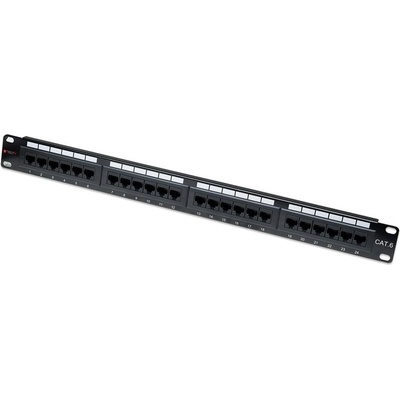 TECHLY I-PP 24-RU-C6T Патч панел 24 UTP C6 (I-PP 24-RU-C6T)