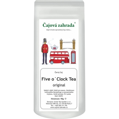 Čajová zahrada Five o´Clock Tea Čaj o páté černý čaj 90 g