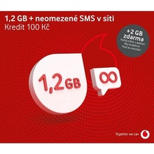 Předplacená SIM karta Vodafone - Edice Datuj