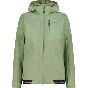 CMP Дамско софтшел яке CMP Women's Jacket Fix Hood 36M1116 Softshell jacket - Green Tea - размер 48 (EU) (103-3052-0418)