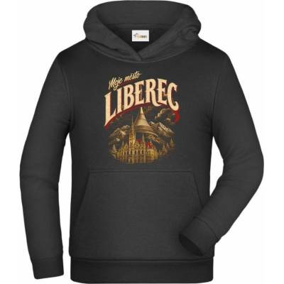Dětská mikina Moje město Liberec
