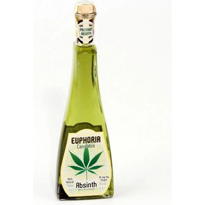 Hill's Euphoria Absinth Cannabis 70% 0,05 l (holá láhev) – Zboží Dáma