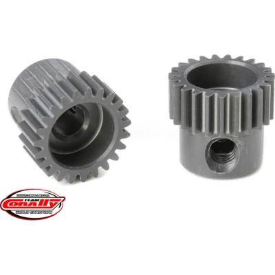 Team Corally pastorok 64DP krátky AL7075 23T 3.17 mm