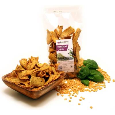 Damodara Chipsy Bazalkové 40g