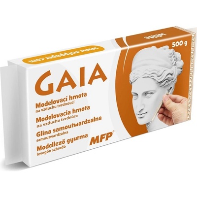 Rappa Modelovací hmota GAIA 500g bílá