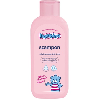 Bambino jemný šampón s vitamínom B3 na vlasy a vlasovú pokožku, 400 ml