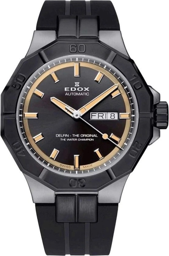 Edox Мъжки часовник EDOX Delfin The Original Automatic 88008-37GNCA-GBEI (56148)