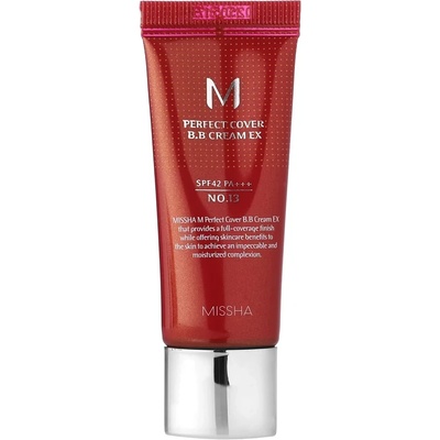 Missha M Perfect Cover BB Cream SPF42/PA++ MINI - BB крем MINI - 13 Bright Beige - 20 ml
