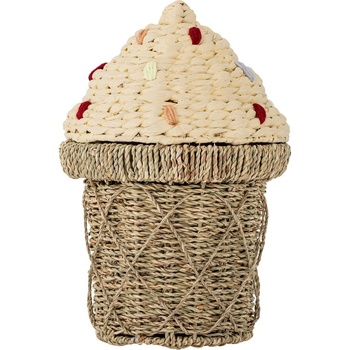 Bloomingville Mini Детска кошница за играчки от морска трева в естествен цвят ø 28x41 cm Cillie - Bloomingville Mini (82065157)