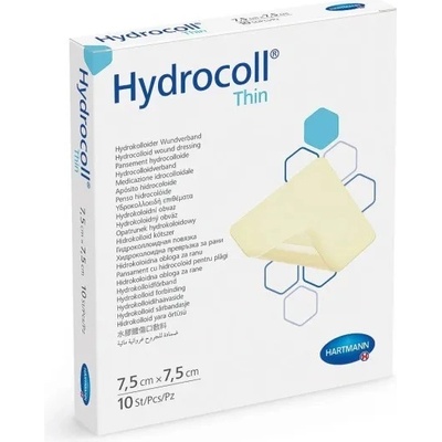 Hydrocoll Hydrokoloidní krytí Thin 10 ks—7,5 x 7,5 cm