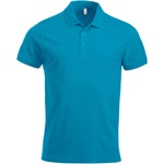 CLIQUE classic lincoln s/s / Мъжка поло риза от плътен памук - тюркоазена m (67824444002)