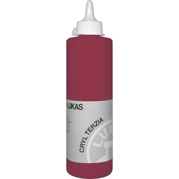 LUKAS Cryl Terzia Plastic Bottle АКРИЛНА боя Alizarin Crimson 500 ml 1 бр (748660500)