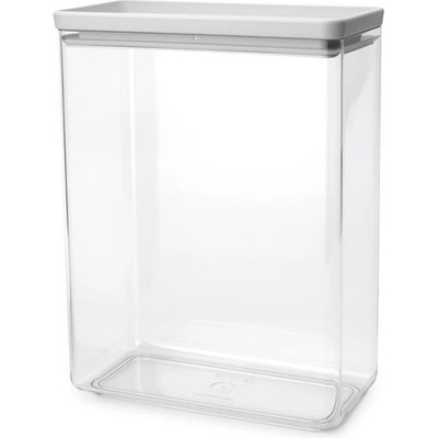 Brabantia Кутия за съхранение Brabantia Tasty+ Stackable 1008878, 5.4 л, Силиконово уплътнение, Без BPA, Светлосив (1008878)