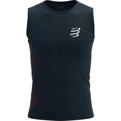 Compressport performance singlet čierna