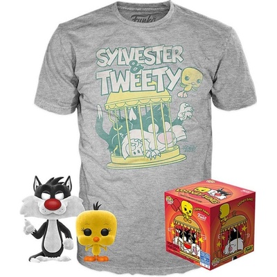 Pop Looney Tunes Sylvester and Tweety Tee Box