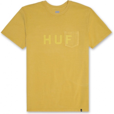 HUF OG LOGO POCKET TEE Mineral Yellow