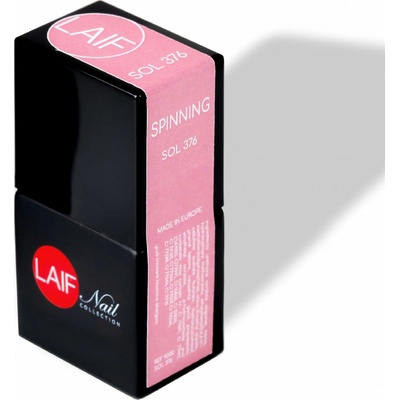 Laif Gel lak růžový SOL 376 Spinning 10 ml