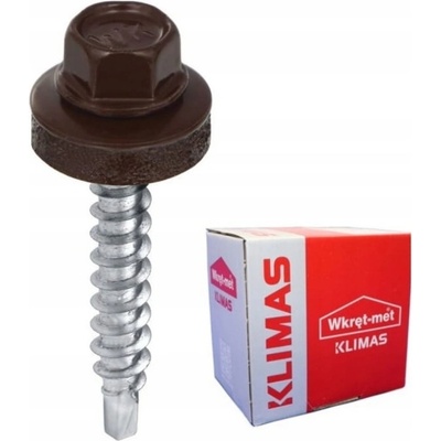 Samovrtné šrouby Farmerskie Klimas WFD-48035-8017 4,8 x 35 mm 250 ks – Sleviste.cz