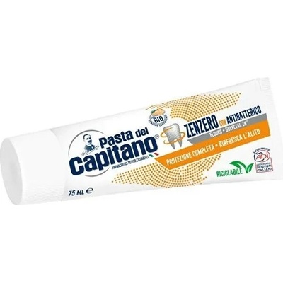 Pasta Del Capitano Antibakteriálna s zázvorom 75 ml