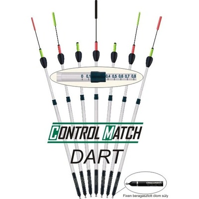 Cralusso plavák Control Match With Dart 5 g