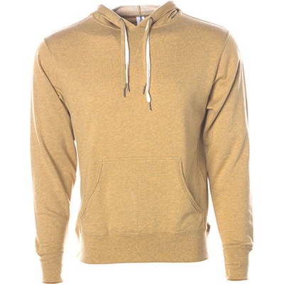 Independent Unisex mikina s kapucňou PRM90HT Golden Wheat Heather