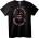 NOONEBRAND Тениска Skull с цилиндър Опитай шанса - L, White